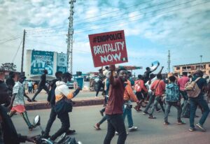 Nigeria people protest